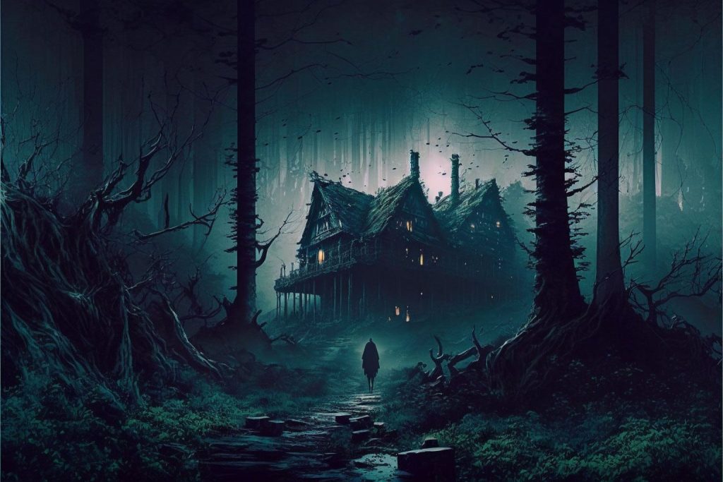 dark and moody image for horror ads
