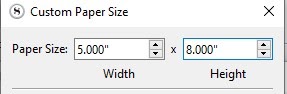 Scrivener trim size