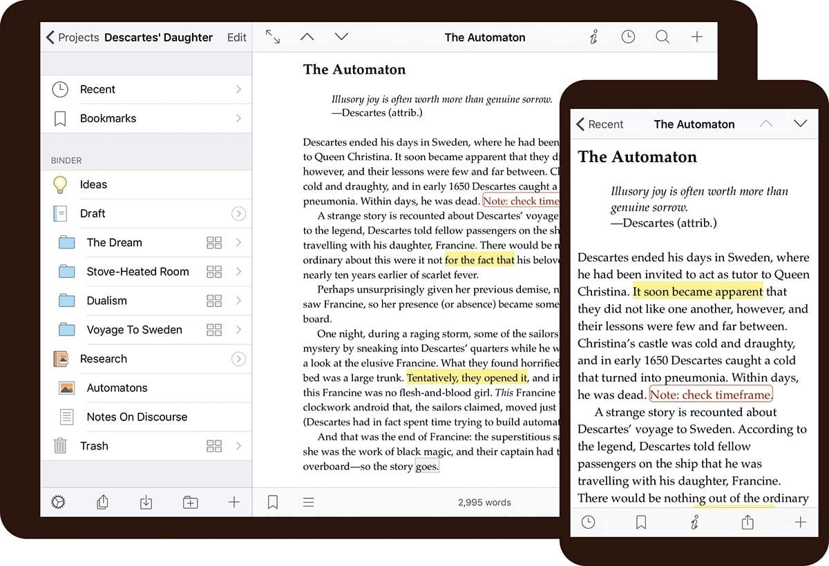 best-writing-app-scrivener
