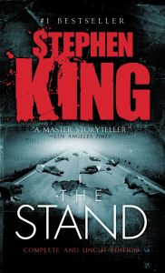 Stephen King's The Stand book cover.