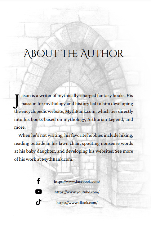 a more professional looking about the author page