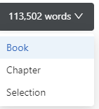 Atticus word count features