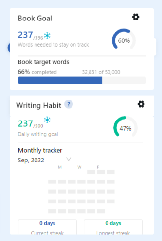 Atticus Word Count Goal