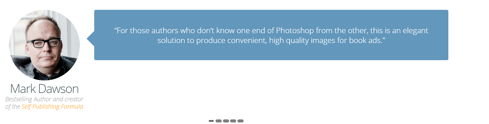 Mark Dawson Book Brush testimonial 