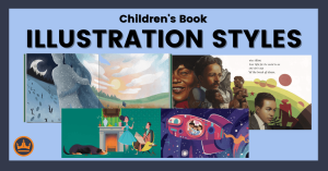 featured image that says children's book illustration styles