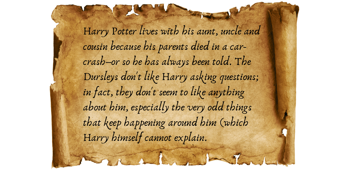 Harry Potter synopsis