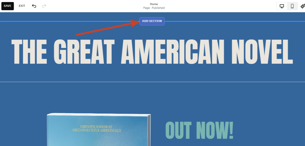 Adding selection in Squarespace