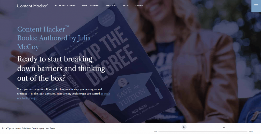 julia mccoy books