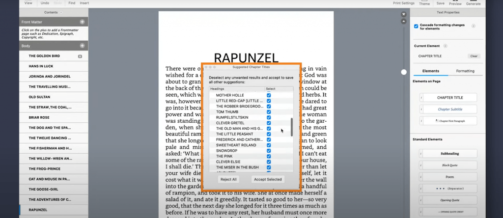 importing in kindle create