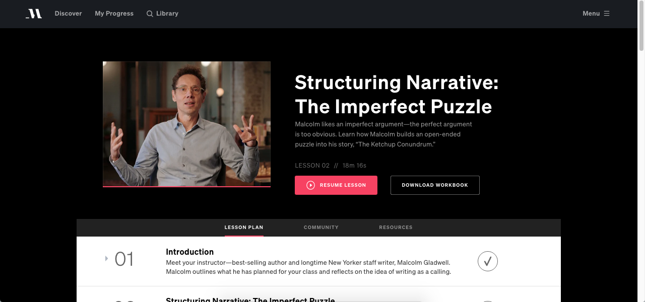 Introduction to MasterClass masterclass-malcolm-gladwell-teaches-writing