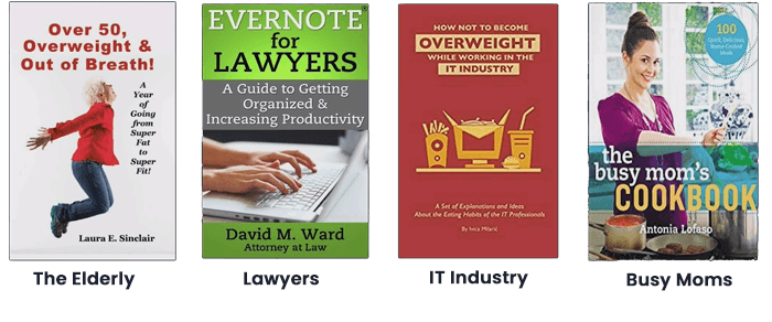 Nonfiction keywords that present the demographic in the book cover