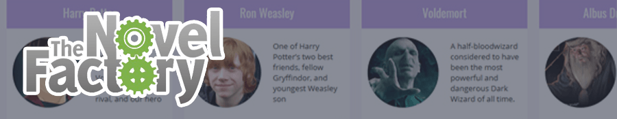 the novel factory banner for this review section
