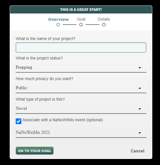 novel info in NaNoWriMo