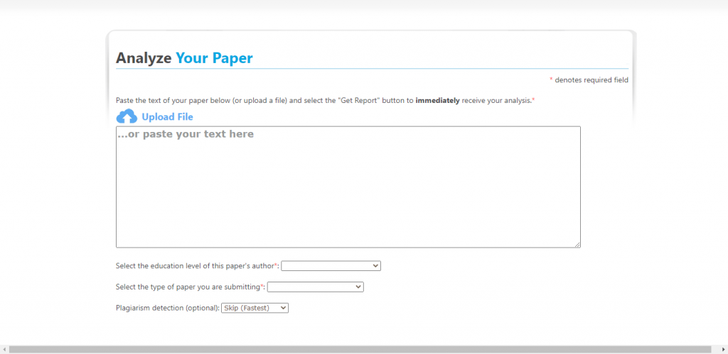 PaperRater Free Online Paper Checker
