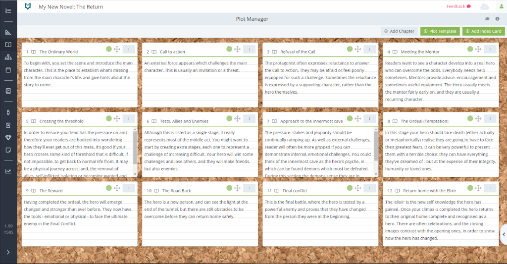 Novel Factory Plot Manager