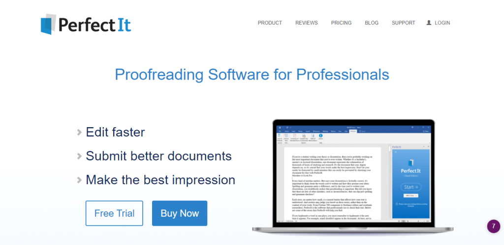 PerfectIt Proofreading Software for Professionals