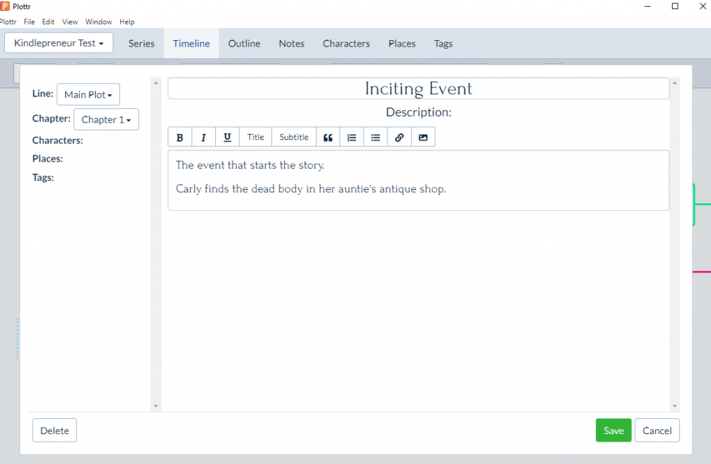 customizing plottr 