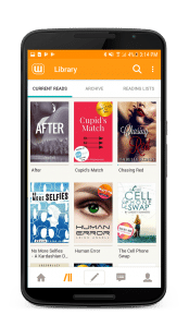 Review of Wattpad android app