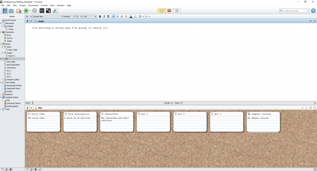 story creation
