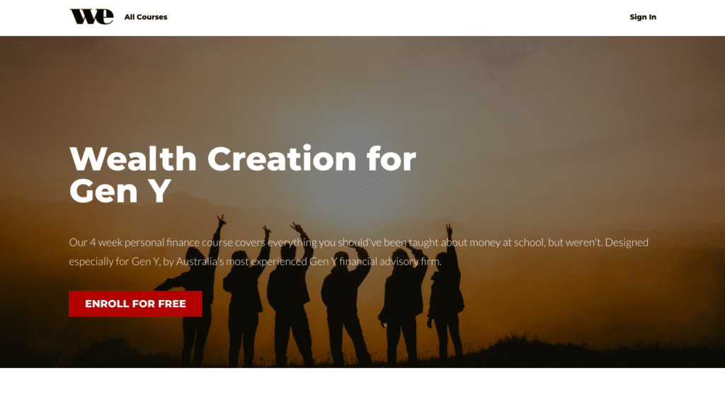 thinkific landing page example