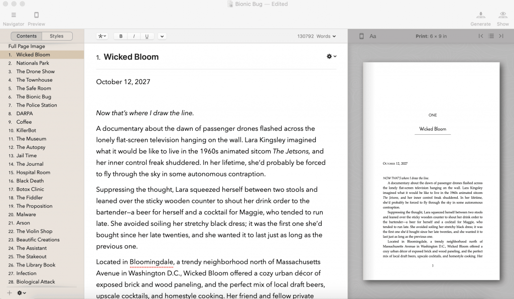 Vellum's print edition generator