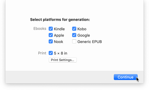 vellum software review book generation