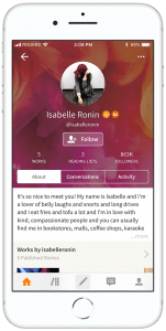Wattpad Review iOS app
